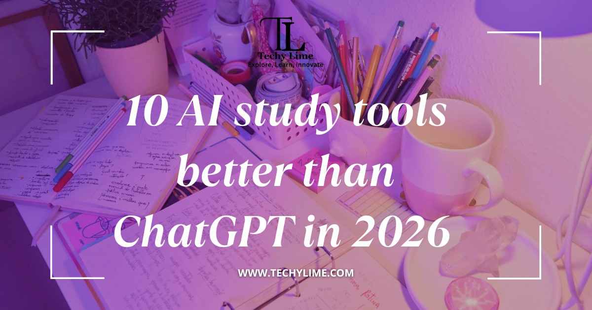 10 AI study tools better than ChatGPT in 2026